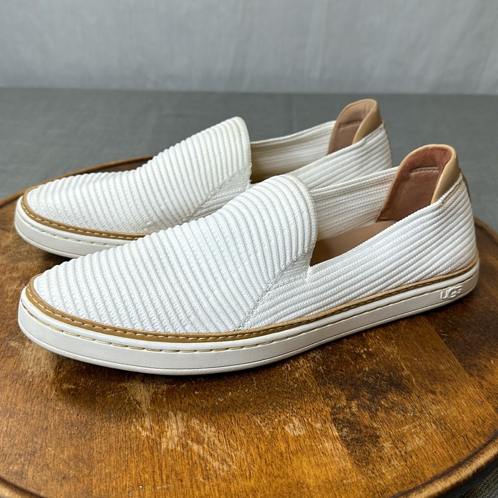 UGG Shoes Womens 9 White Slip On Sneaker